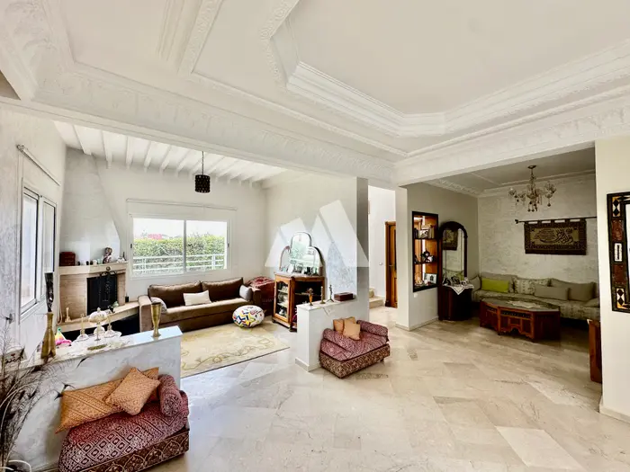Villa meublée 375m² 5 chambres terrasse jardin à vendre à Dar Bouazza Tamaris1 — photo 2