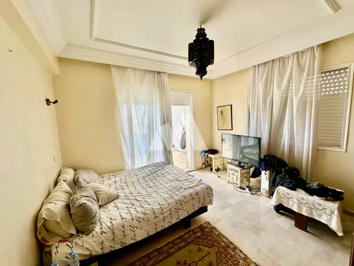 Villa meublée 375m² 5 chambres terrasse jardin à vendre à Dar Bouazza Tamaris1 — photo 21
