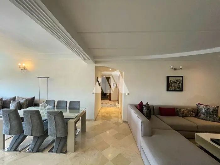 Appartement 3 chambres 156 m² climatisé meublé jardin Palmier Maarif Casablanca — photo 1