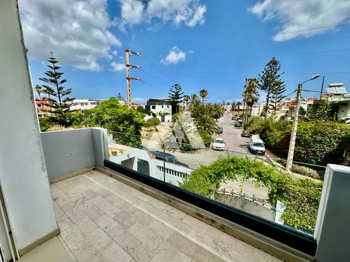 Villa meublée 375m² 5 chambres terrasse jardin à vendre à Dar Bouazza Tamaris1 — photo 13