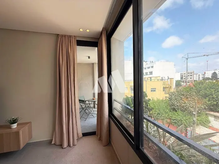 Appartement meublé 1 chambre 55 m² à louer Ferme Bretonne Casablanca avec balcon — photo 4